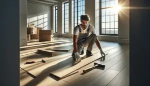 Colocación suelo laminado